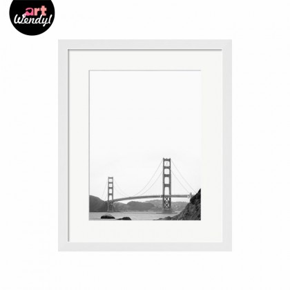 Framed Art Print "Golden Gate Bridge in San Francisco"